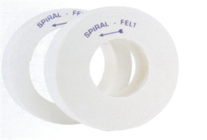 Spiral Felt Wheel